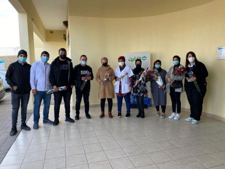 رهط- ابناء الشبيبة يتجندون لتشجيع السكان على تلقي التطيعم